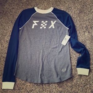 Fox Racing Women’s Henley Style Long Sleeve SZ S
